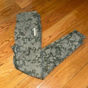 Gymshark Green Camo Leggings